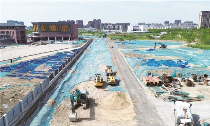 南通濱江片區(qū)民生工程加速建設